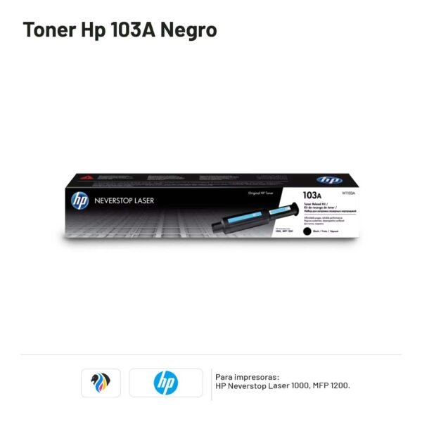 TONER HP 103A NEGRO