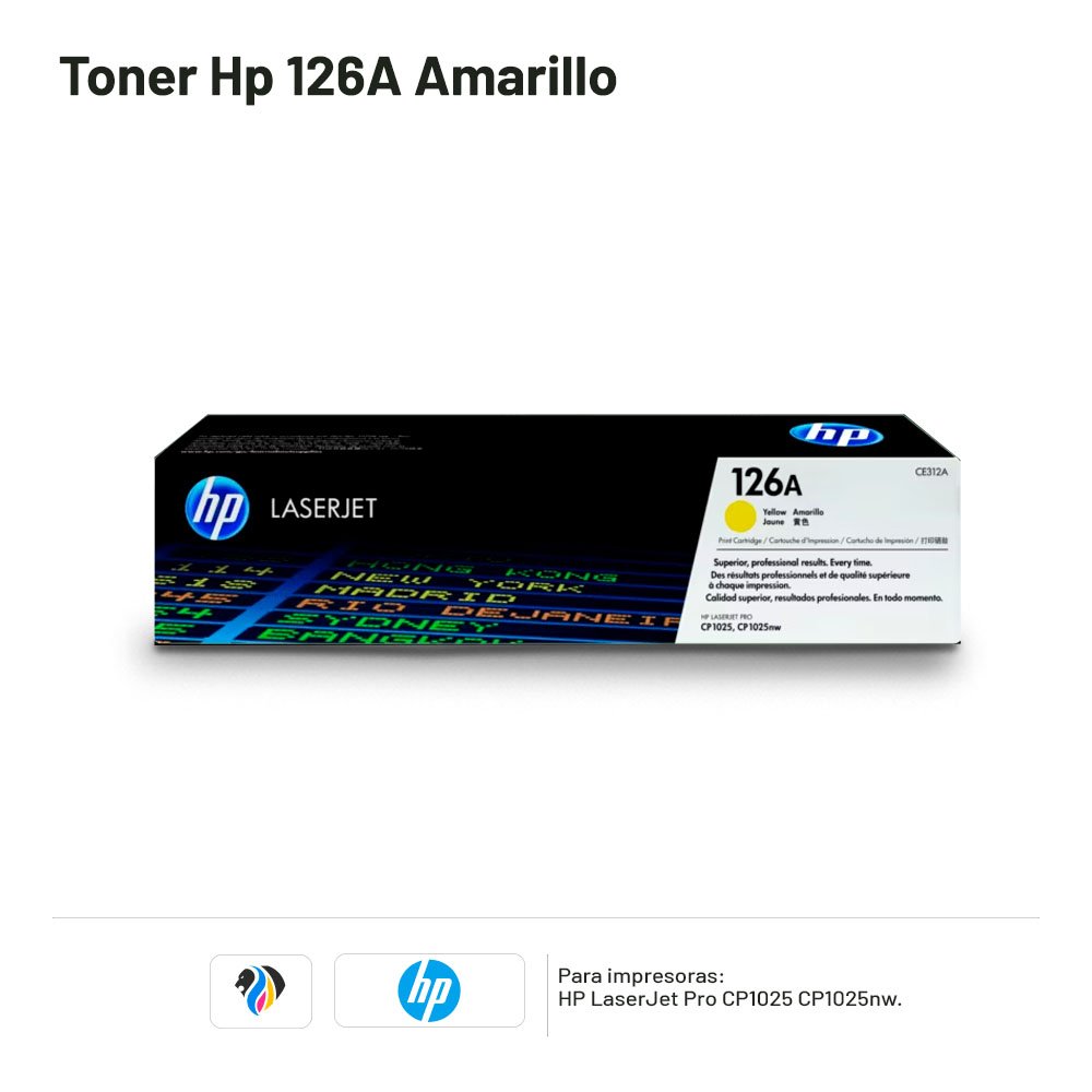 TONER HP 126A AMARILLO