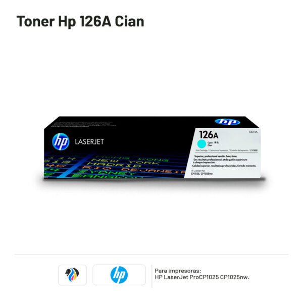 TONER HP 126A CIAN