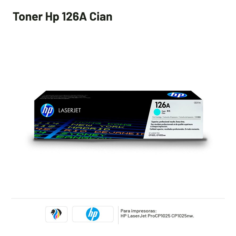 TONER HP 126A CIAN