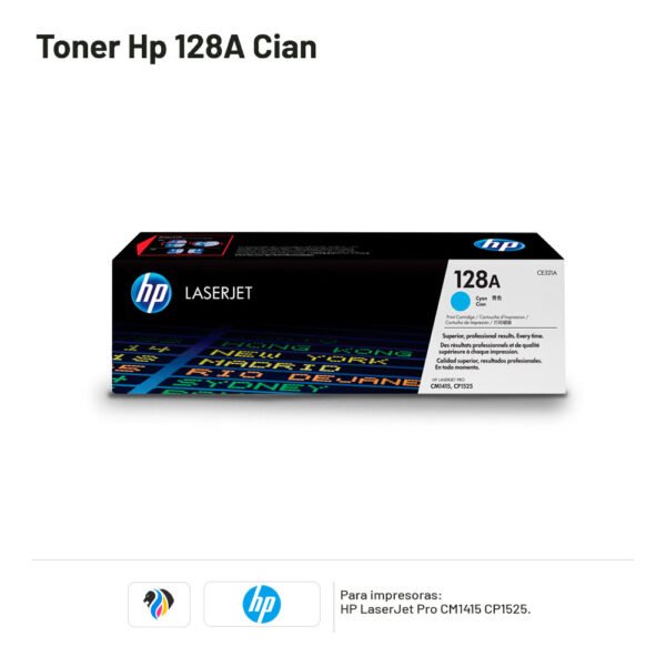 TONER HP 128A CIAN