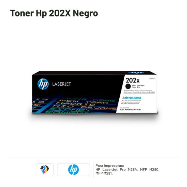 TONER HP 202X NEGRO
