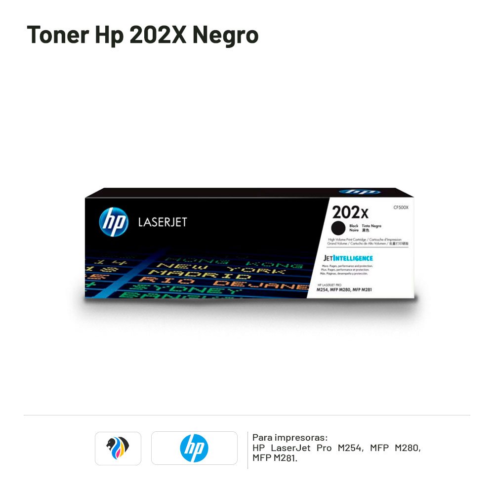 TONER HP 202X NEGRO
