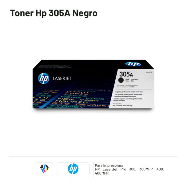 TONER HP 305A NEGRO
