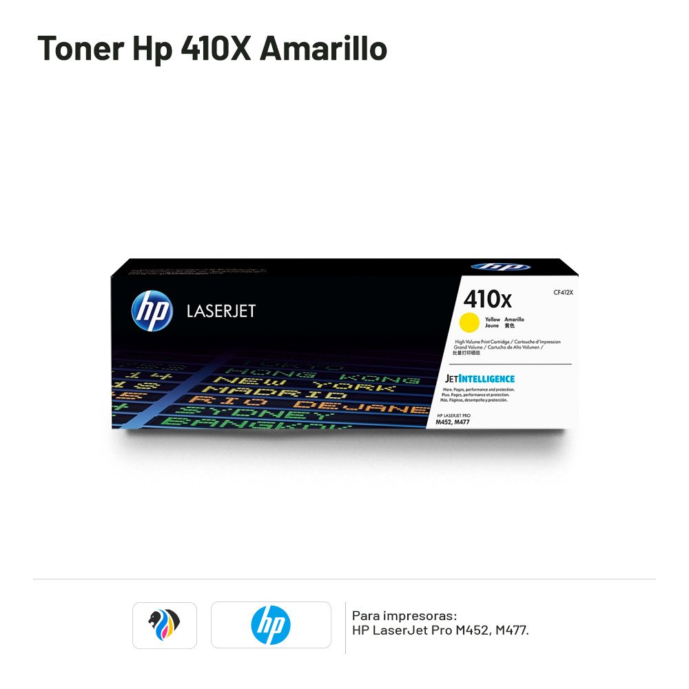TONER HP 410X AMARILLO