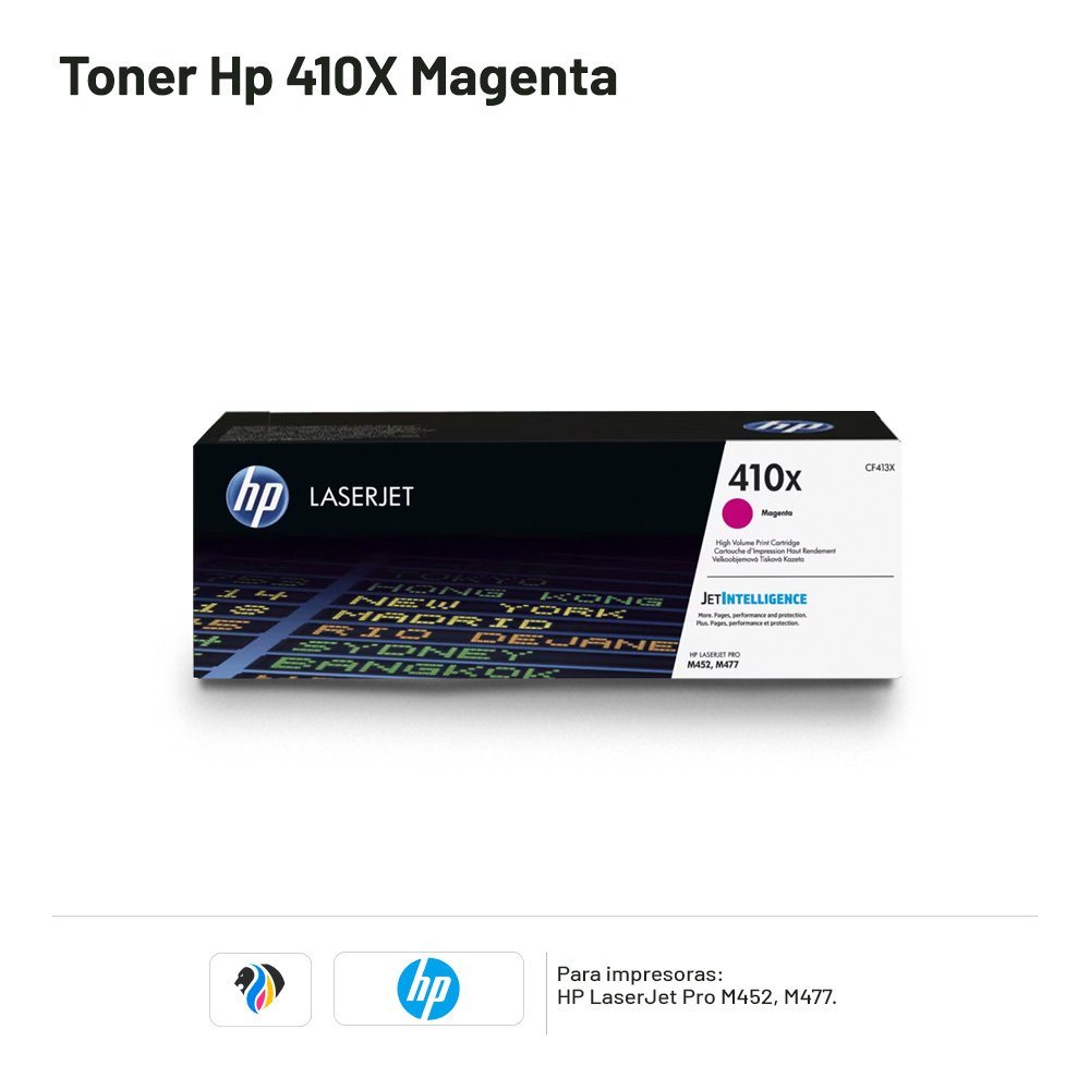 TONER HP 410X MAGENTA