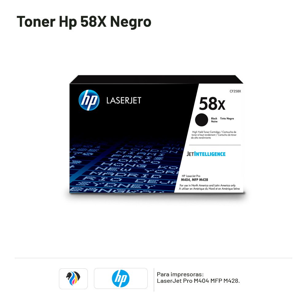 TONER HP 58X NEGRO