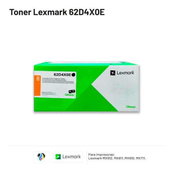 TONER LEXMARK 62D4X0E
