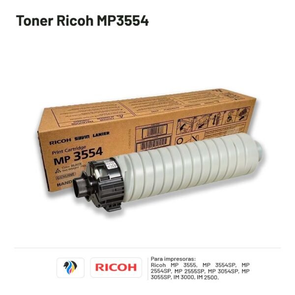 TONER RICOH MP3554