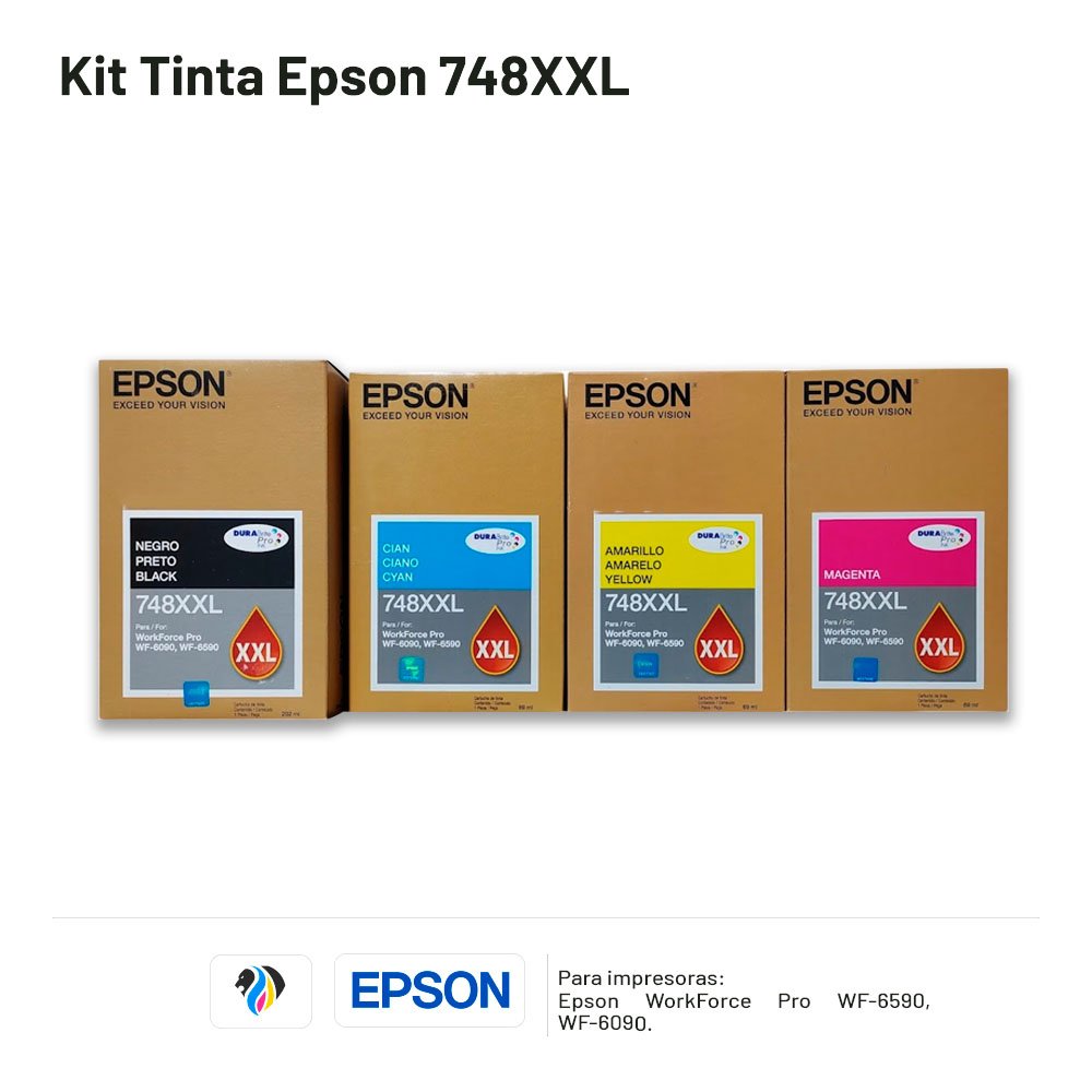 KIT TINTA EPSON 748XXL