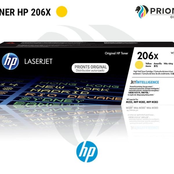 TONER HP 206X AMARILLO