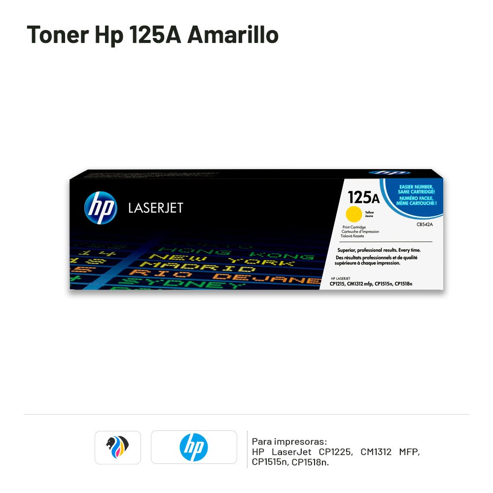TONER HP 125A AMARILLO