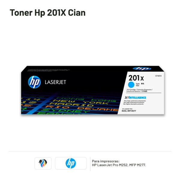 TONER HP 201X CIAN