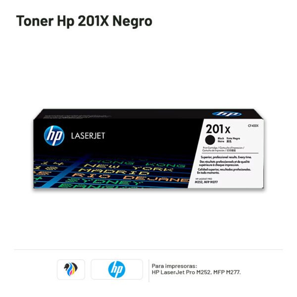 TONER HP 201X NEGRO