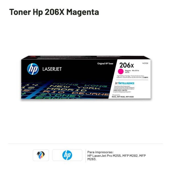 TONER HP 206X MAGENTA