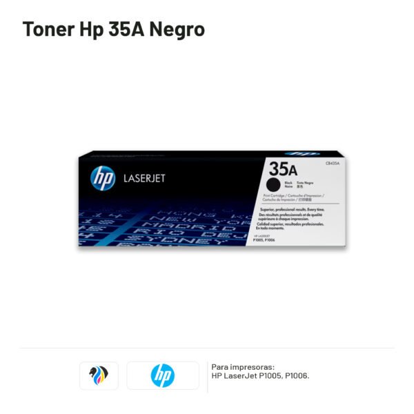 TONER HP 35A NEGRO