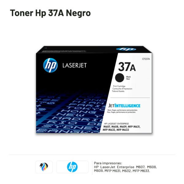 TONER HP 37A NEGRO