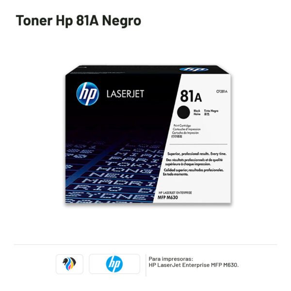 TONER HP 81A NEGRO