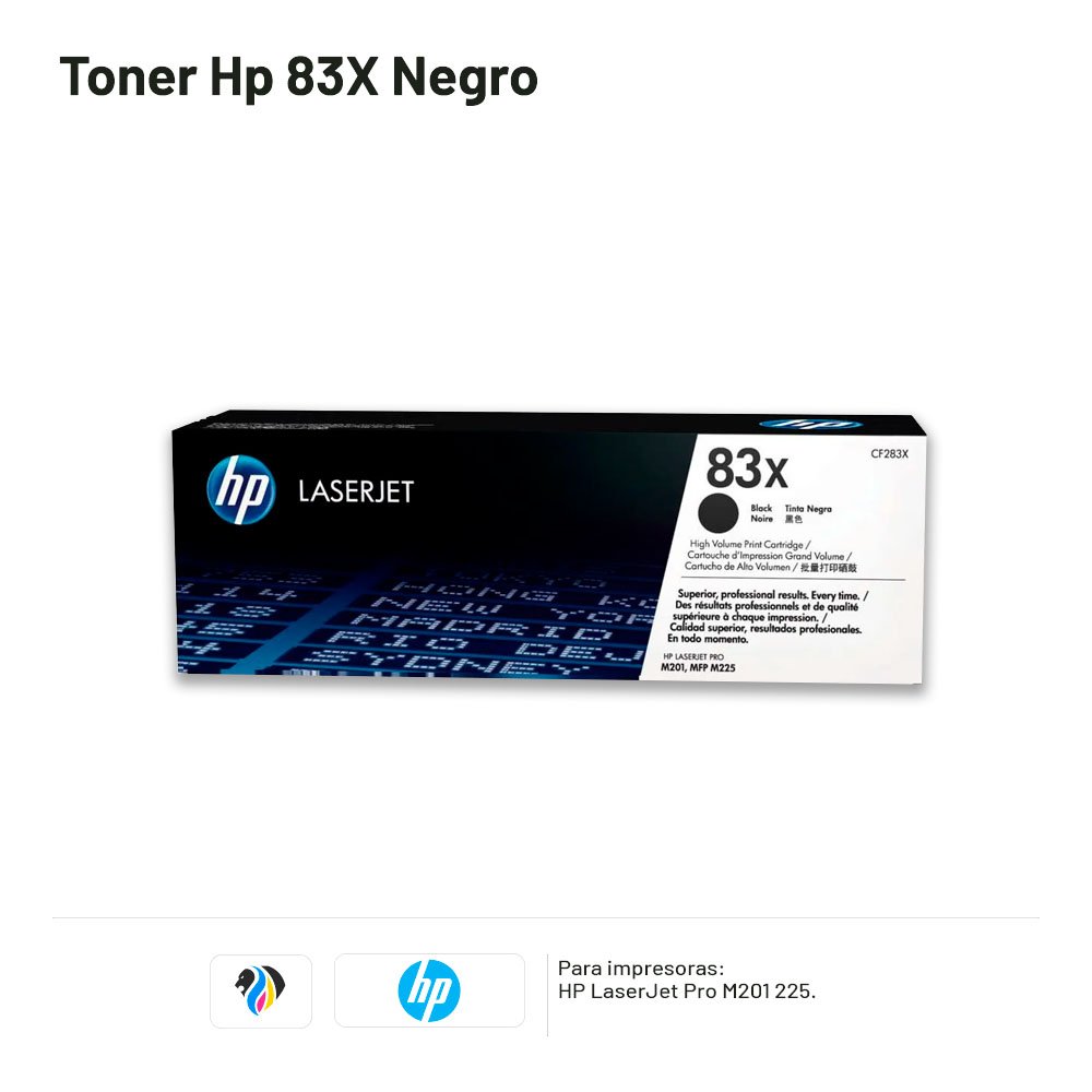 TONER HP 83X NEGRO