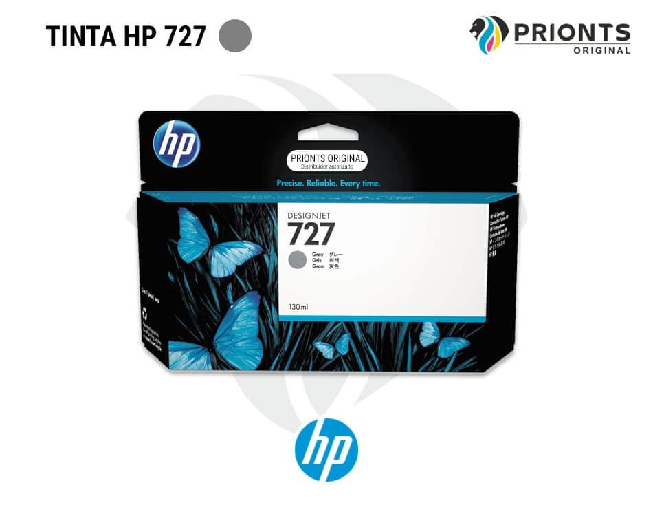 TINTA HP 727 GRIS