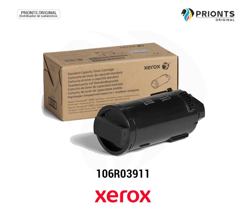 TONER XEROX 106R03911 PARA C600 605 NEGRO