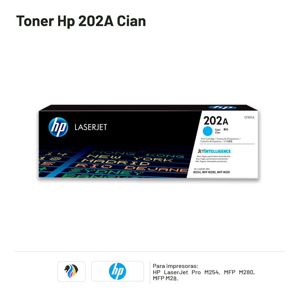 TONER HP 202A CIAN