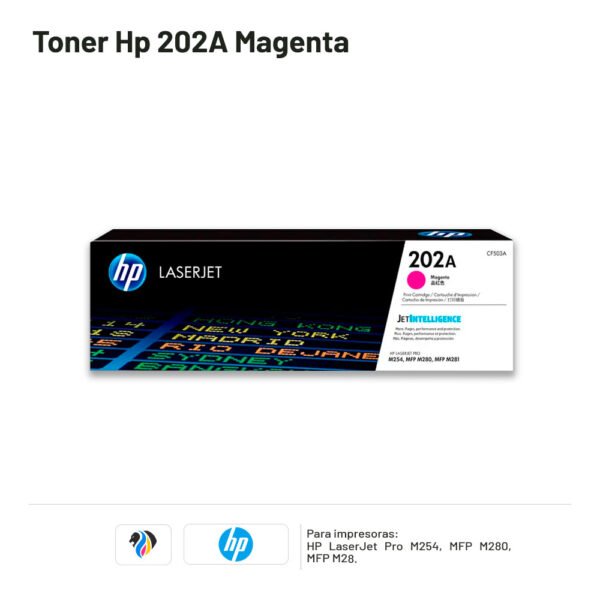 TONER HP 202A MAGENTA