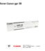 toner canon gpr 38