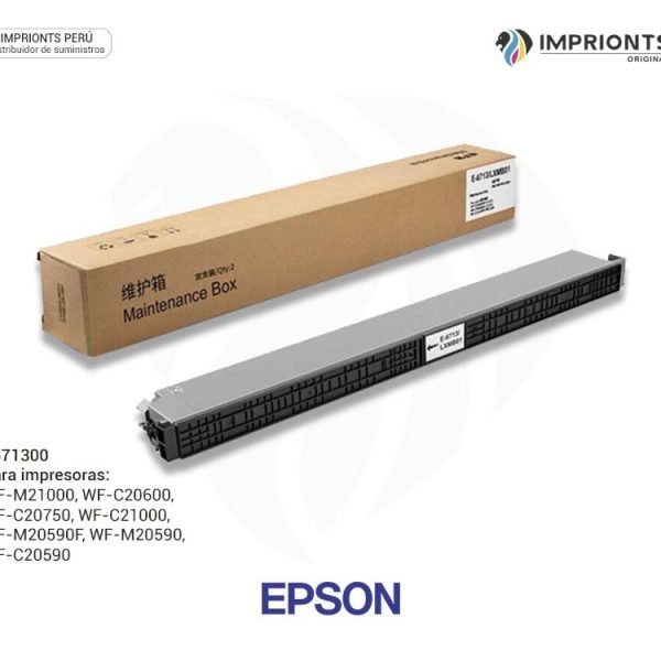 Caja de Mantenimiento EPSON T6713
