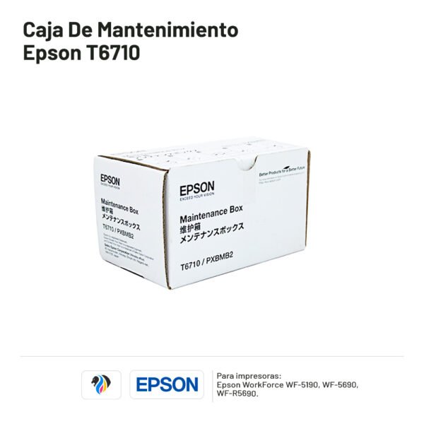 CAJA DE MANTENIMIENTO EPSON T6710
