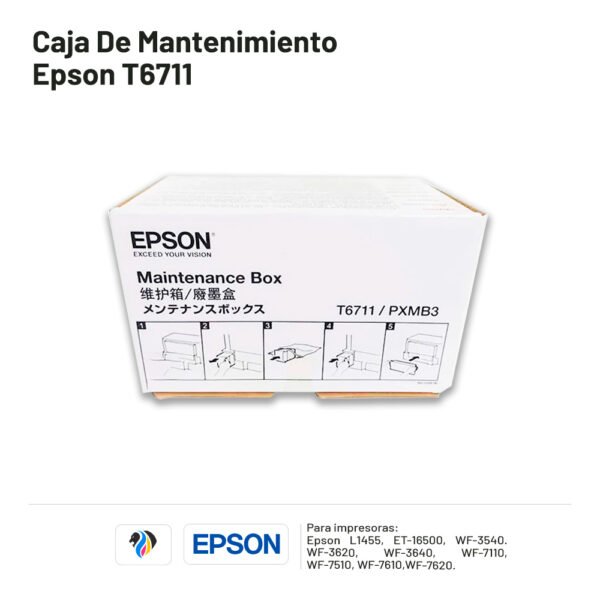 Caja de Mantenimiento EPSON T6711