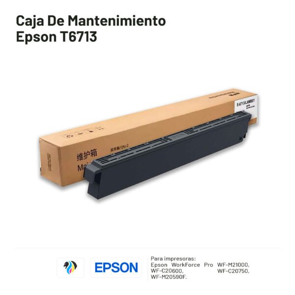Caja de Mantenimiento EPSON T6713
