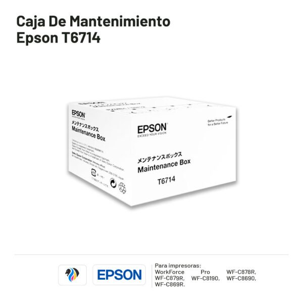 CAJA DE MANTENIMIENTO EPSON T6714