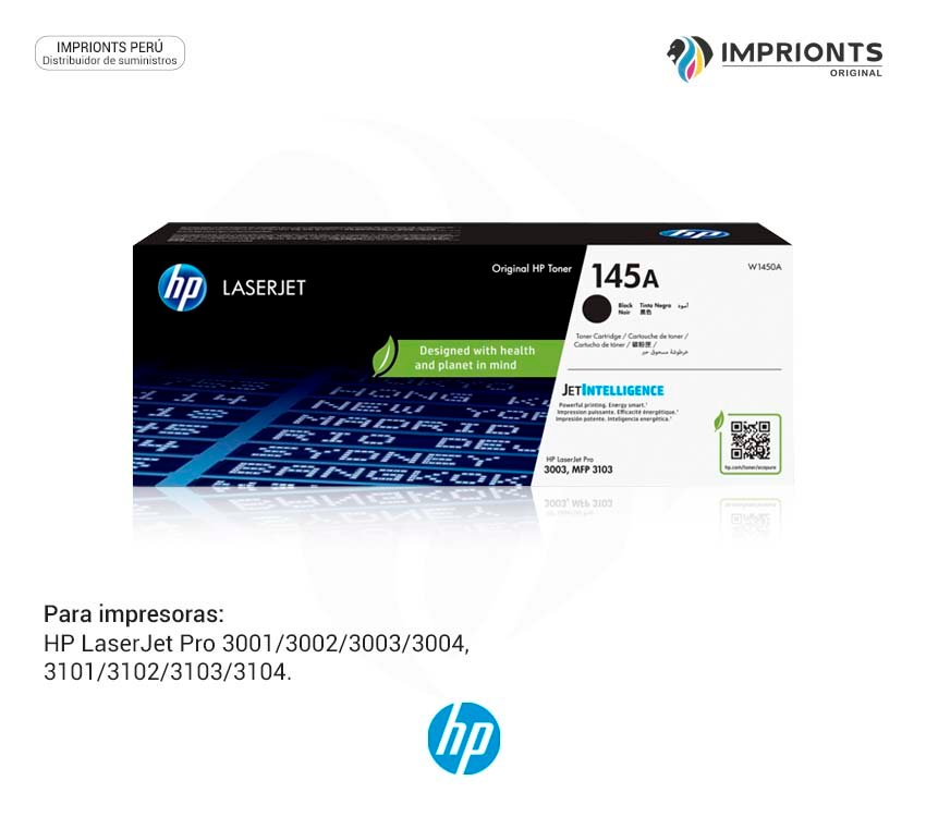 TONER HP 145A NEGRO
