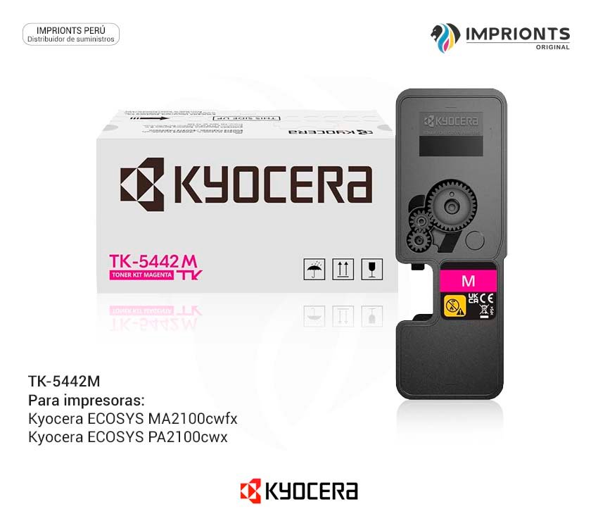 TONER KYOCERA TK 5442 MAGENTA PARA MA 2100 PA 2100