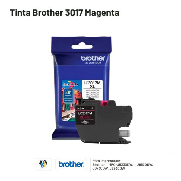 TINTA BROTHER 3017 MAGENTA