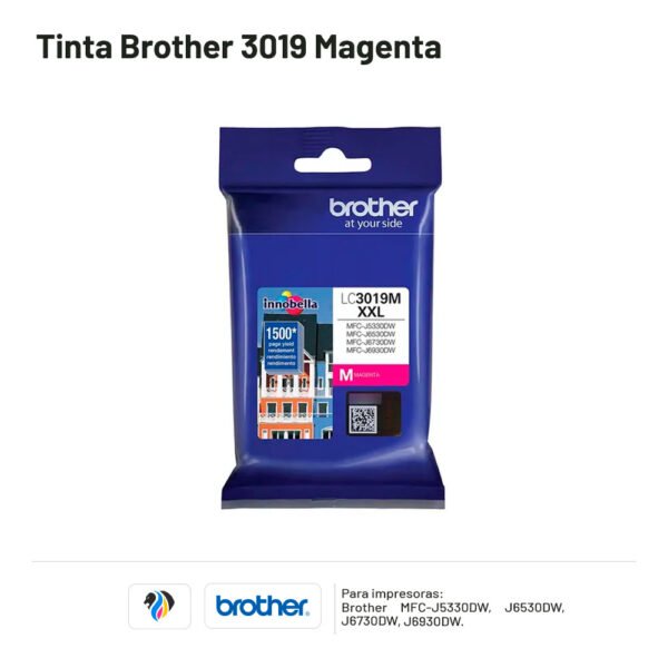 TINTA BROTHER 3019 MAGENTA