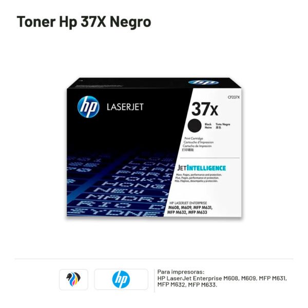 TONER HP 37X NEGRO