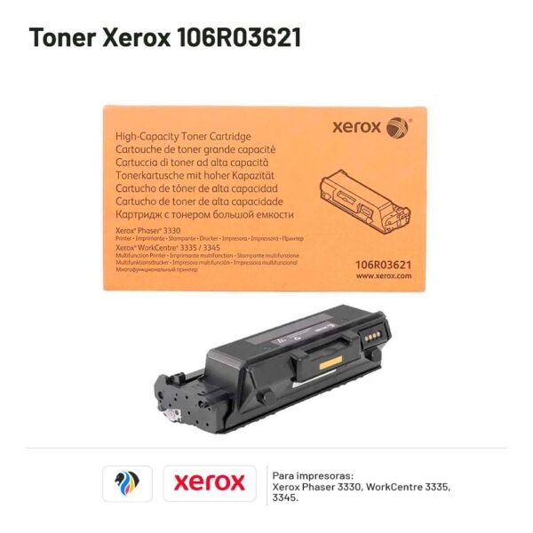 Toner Xerox 106R03621