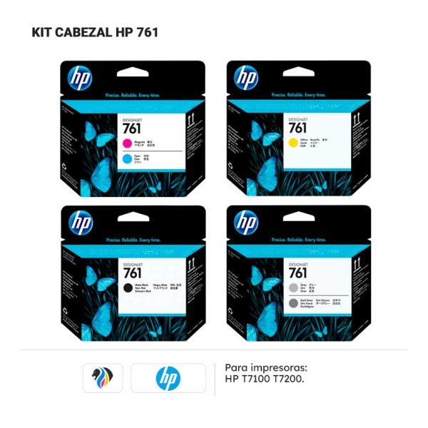 KIT CABEZAL HP 761 PARA T7100 7200