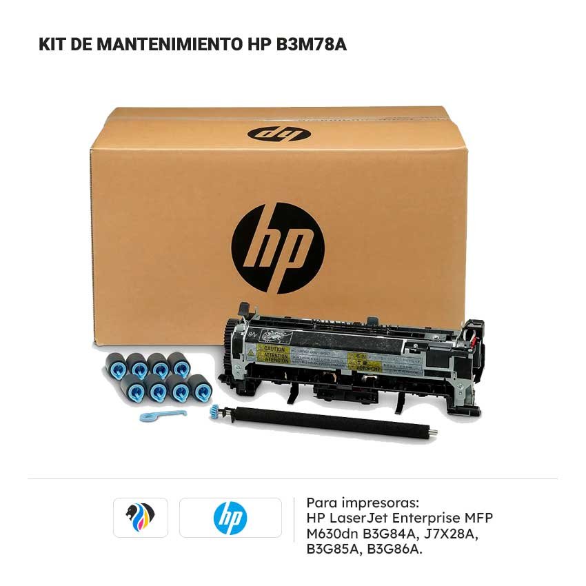 KIT DE MANTENIMIENTO HP B3M78A PARA M630 B3G84