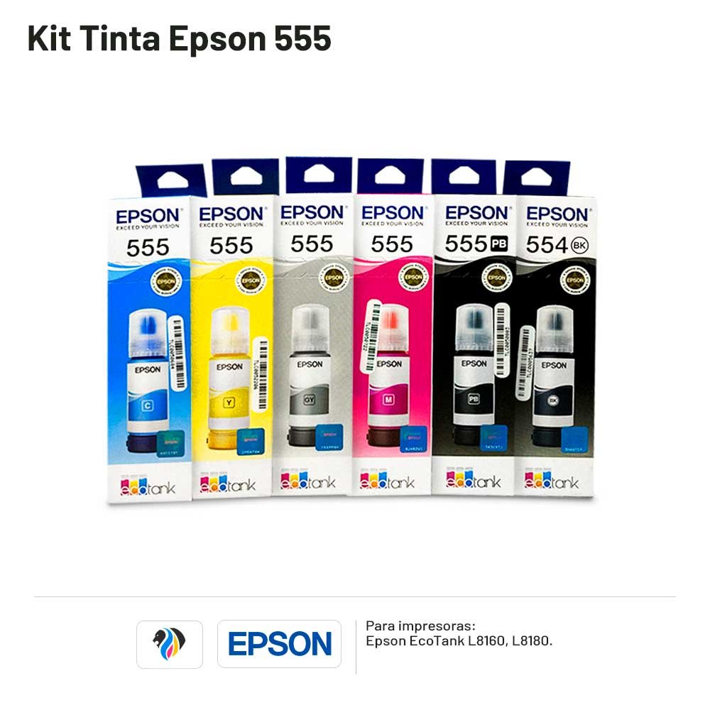 KIT TINTA EPSON 555