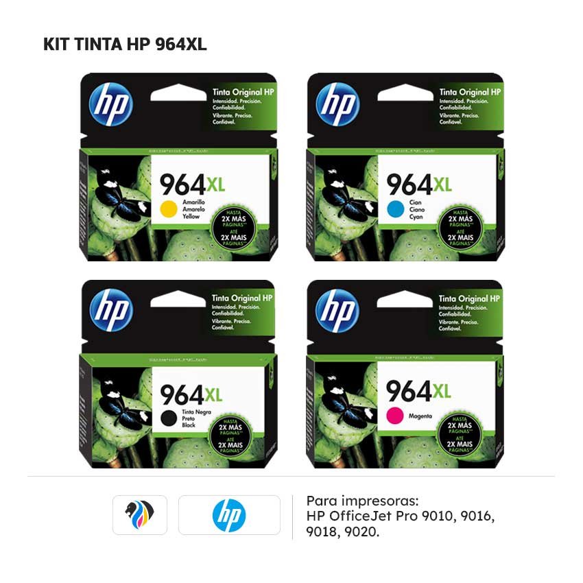 Kit Tinta HP 964XL