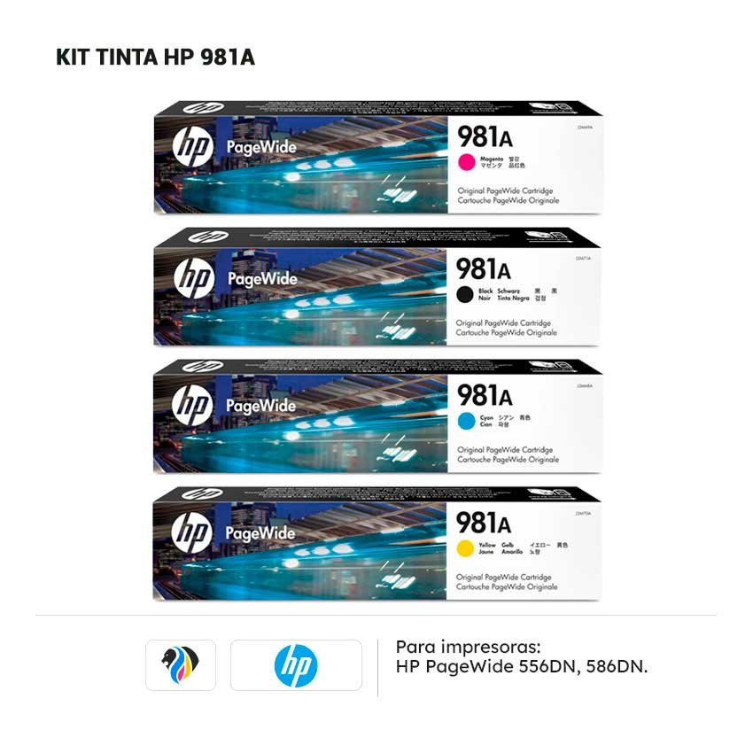 Kit Tinta HP 981A