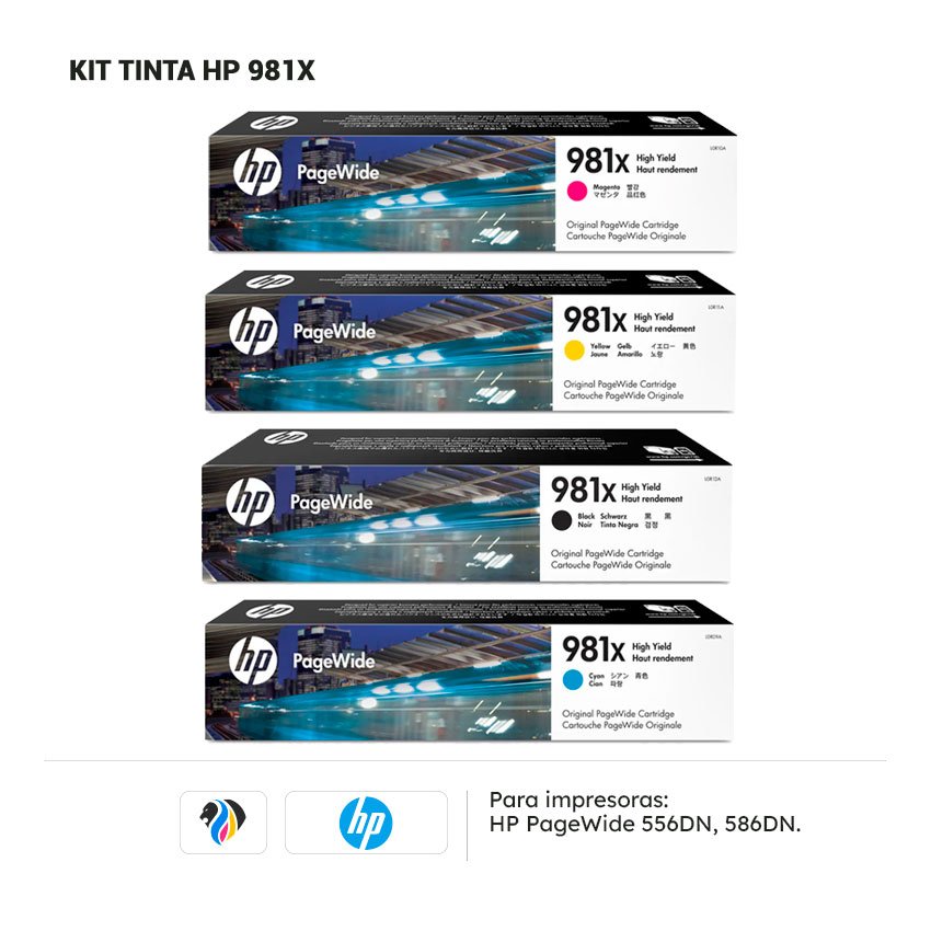 Kit Tinta HP 981X 
