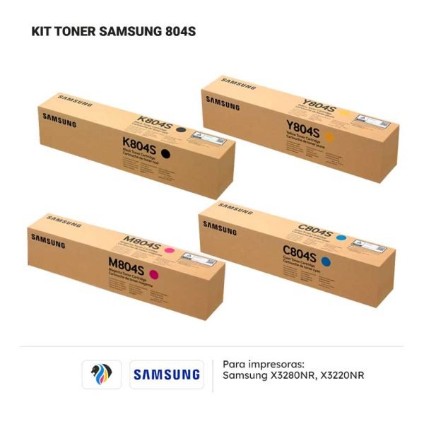 KIT TONER SAMSUNG 804S PARA X3280NR