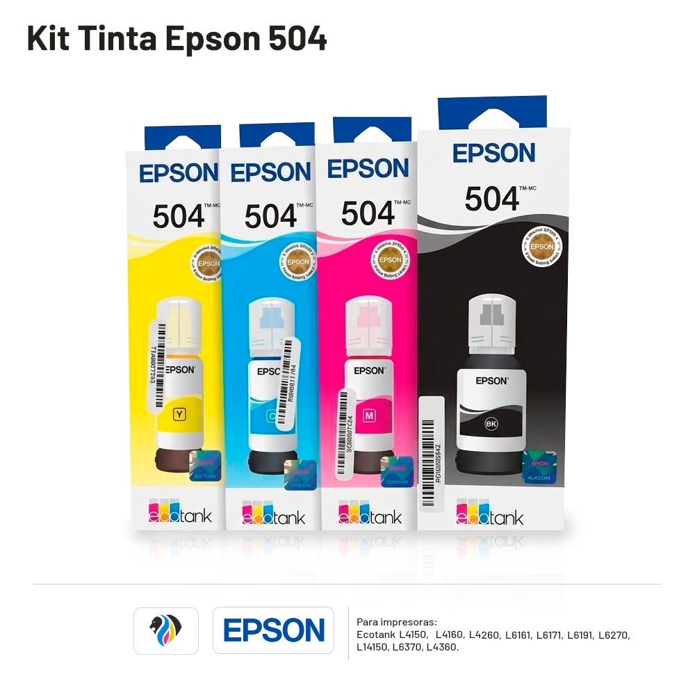 KIT TINTA EPSON 504