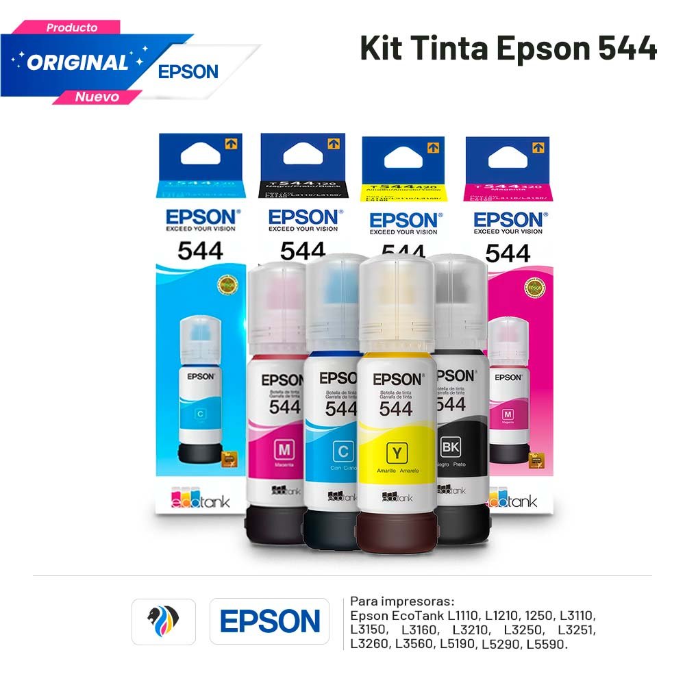 KIT TINTA EPSON 544