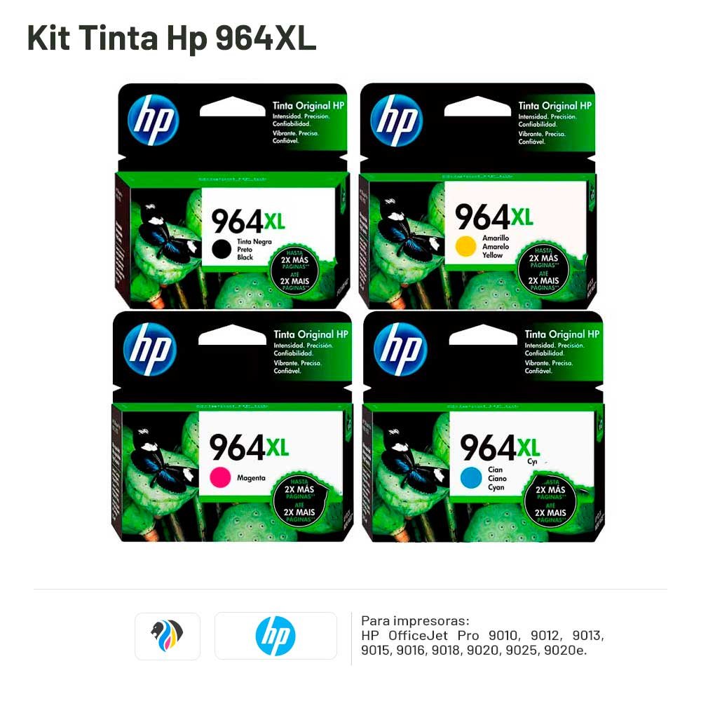 KIT TINTA HP 964XL
