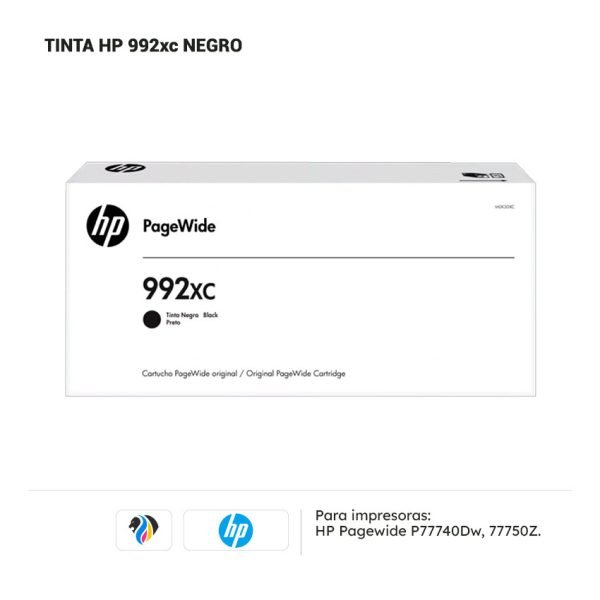 Tinta HP 992xc Negro